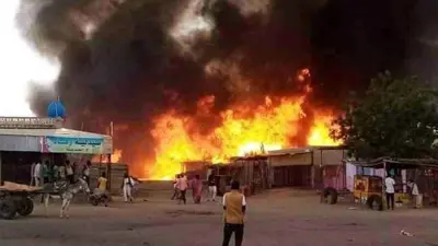 من الاشتباكات في السودان