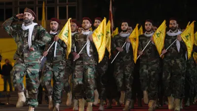 عناصر ميليشيا حزب الله اللبنانية