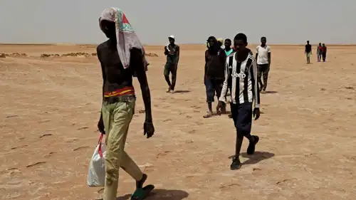 مهاجرون أفارقة