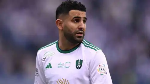 رياض محرز نجم الأهلي السعودي