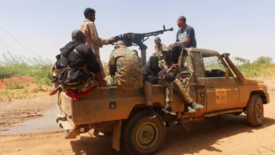 عناصر من الجيش السوداني في أم درمان 