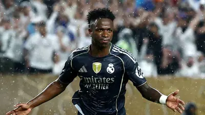 فينيسيوس جونيور نجم ريال مدريد الإسباني