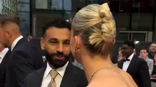 محمد صلاح وأليسيا روسو