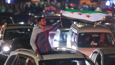 احتفالات باندماج قسد في الدولة السورية