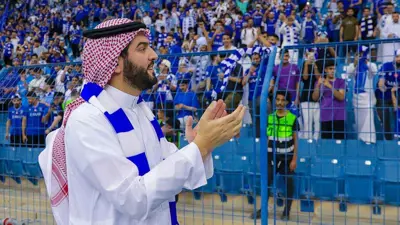 فهد بن نافل رئيس نادي الهلال السعودي