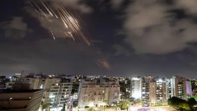 هجوم إيراني على تل أبيب