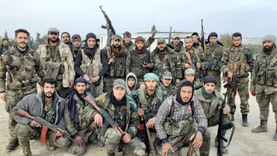 عناصر في الفرقة 25 بالجيش السوري