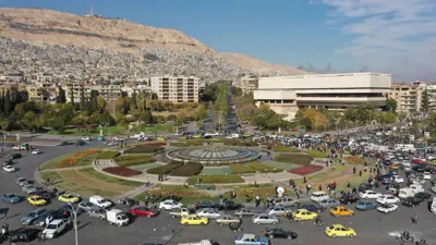 ساحة الأمويين في العاصمة دمشق