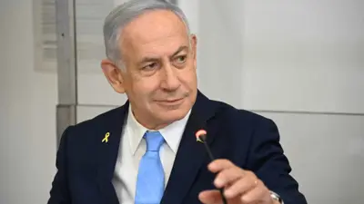 رئيس الوزراء الإسرائيلي بنيامين نتنياهو