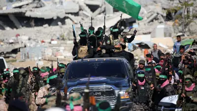 عناصر مسلحة من حركة حماس