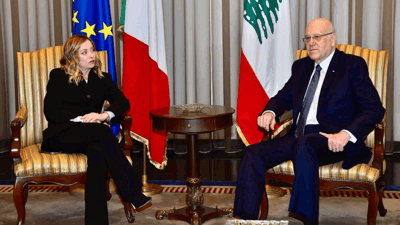 ميلوني تزور بيروت لبحث خفض التصعيد في جنوب لبنان