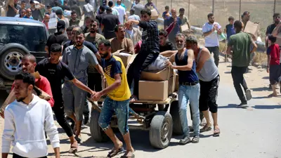معاناة أهالي غزة جراء استمرار الحرب 