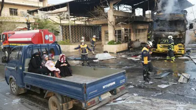 من الحرب في حلب