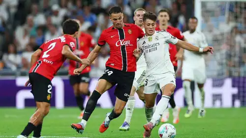 من مباراة ريال مدريد ضد ريال مايوركا في الليغا