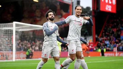 فان دايك ومحمد صلاح