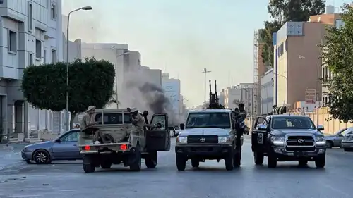 تحشيد عسكري في طرابلس