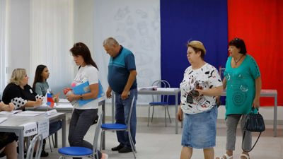 أوكرانيا تندد بـ"انتخابات صورية" تنظمها روسيا في أراضيها