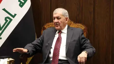 الرئيس العراقي عبد اللطيف رشيد 