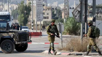 جنديان إسرائيليان في الضفة الغربية