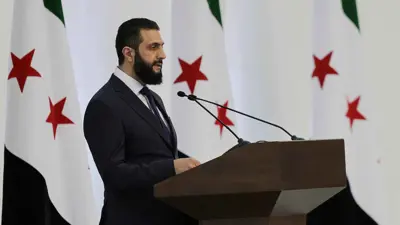 الرئيس السوري أحمد الشرع