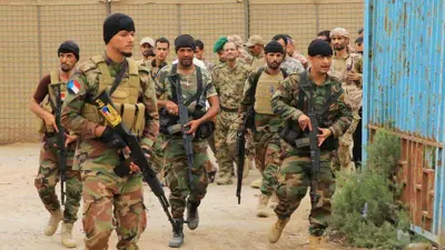 قوة عسكرية من الانتقالي الجنوبي