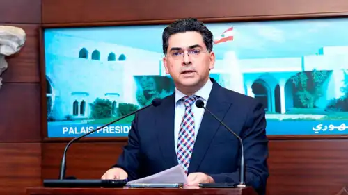 وزير الإعلام اللبناني بول مرقص