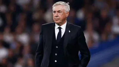 أنشيلوتي مدرب ريال مدريد أمام ميلان