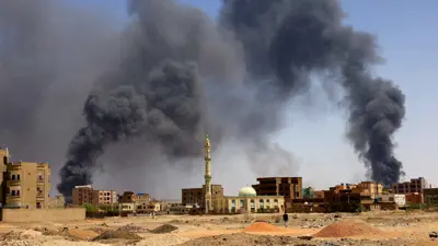 آثار المعارك في السودان