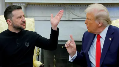 ترامب وزيلينسكي خلال لقاء البيت الأبيض