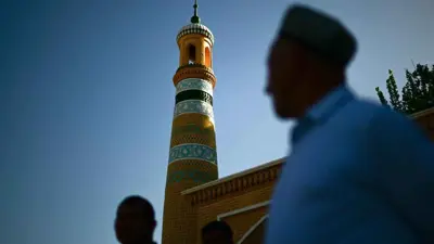 مسلمون صينيون في إقليم شينجيانغ