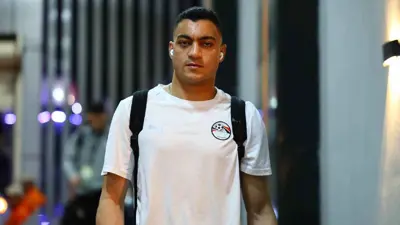 مصطفى محمد مهاجم منتخب مصر