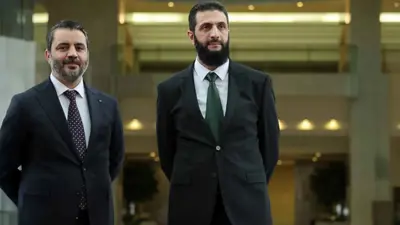 أحمد الشرع ووزير خارجيته أسعد الشيباني