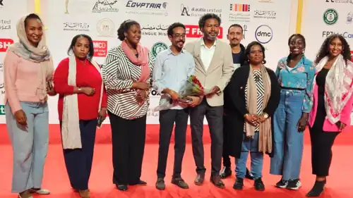 أبطال "مدنياو" في مهرجان القاهرة السينمائي 