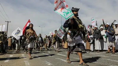 عناصر من ميليشيا الحوثي في صنعاء