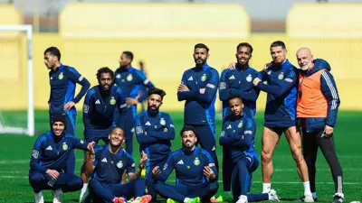 تدريبات نادي النصر السعودي