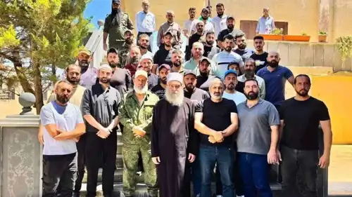 عناصر من "الحرس الوطني" المعلن عن تشكيلها في السويداء