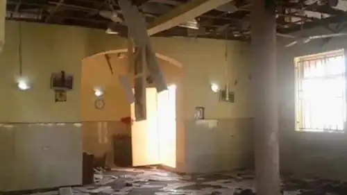 مسجد مدمر