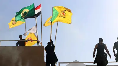 عناصر من الحشد الشعبي في العراق
