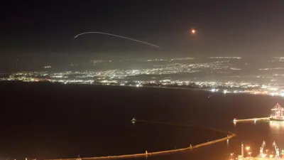 إطلاق صواريخ على حيفا