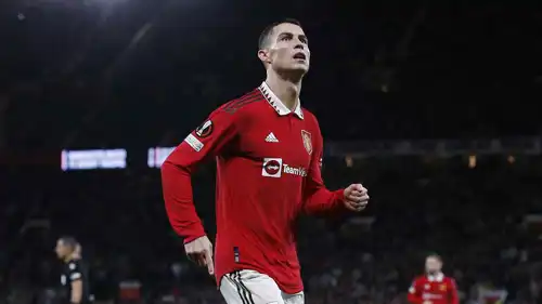 كريستيانو رونالدو بقميص مانشستر يونايتد