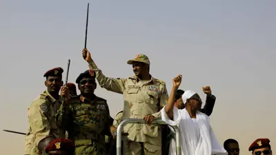 قائد قوات الدعم السريع محمد حمدان دقلو