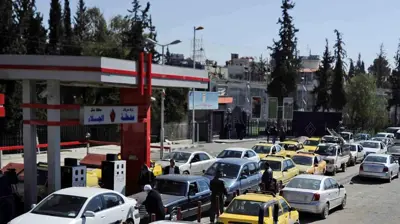 محطة محروقات في سوريا