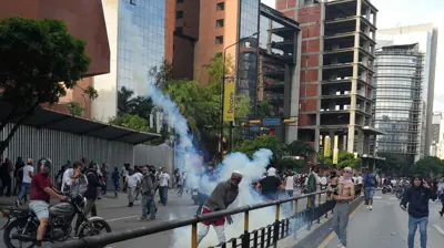 المظاهرات في فنزويلا