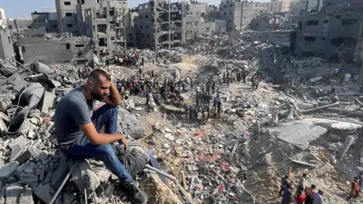 آثار الدمار في غزة