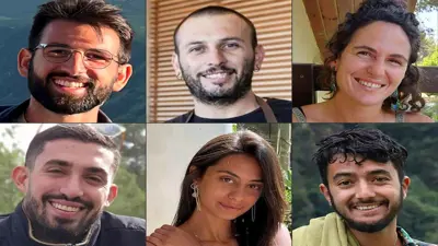 الرهائن الإسرائيليون القتلى الستة 