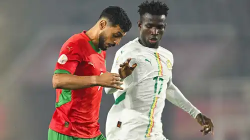 من مباراة المغرب والسنغال