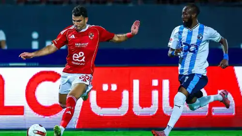 مباراة الأهلي وبيراميدز بالدوري المصري
