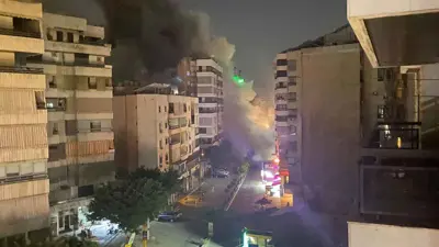 موقع غارة سابقة على جنوب لبنان