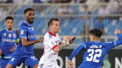 جحفلي مع نادي الهلال السعودي