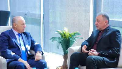 محمود الخطيب وهاني أبوريدة